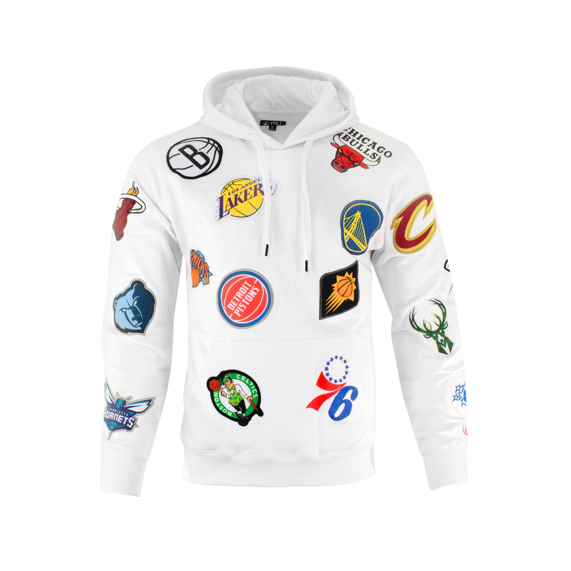 トップス OFF THE COURT 20 TEAM PULLOVER(WHITE)NBA All NBA Logo Hoodie - NBA - WHITE – FISLL Pro