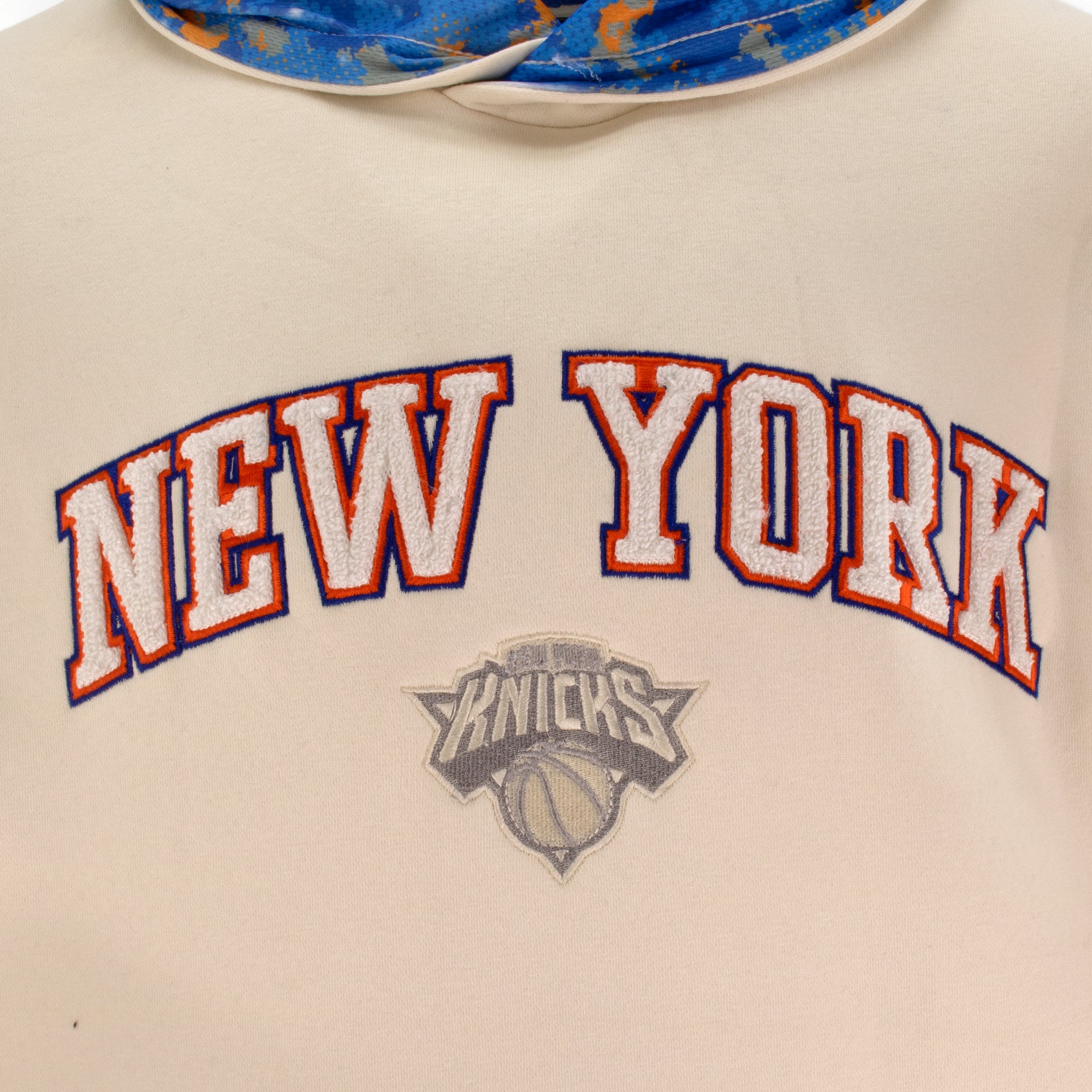 PRE-ORDER! Knicks Shadow Legacy Fleece Hoodie - Cream