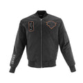 Knicks Shadow Coaches Flight Jacket - Black