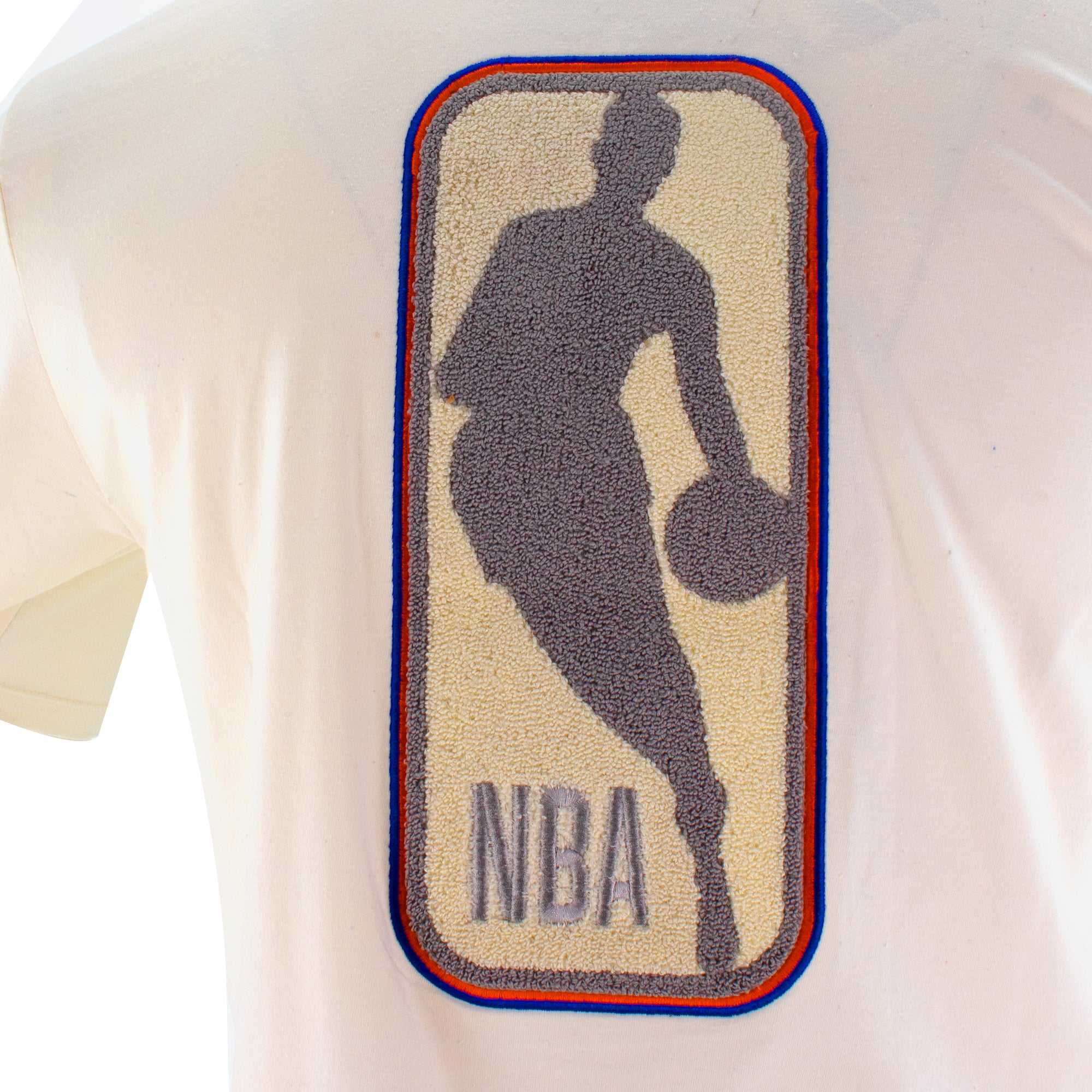 Knicks Shadow Legacy Jersey Short Sleeve Tee - Cream