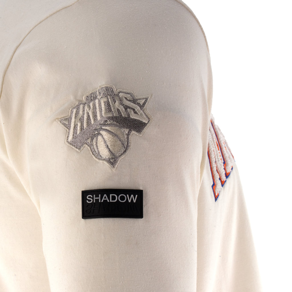 Knicks Shadow Legacy Jersey Short Sleeve Tee - Cream
