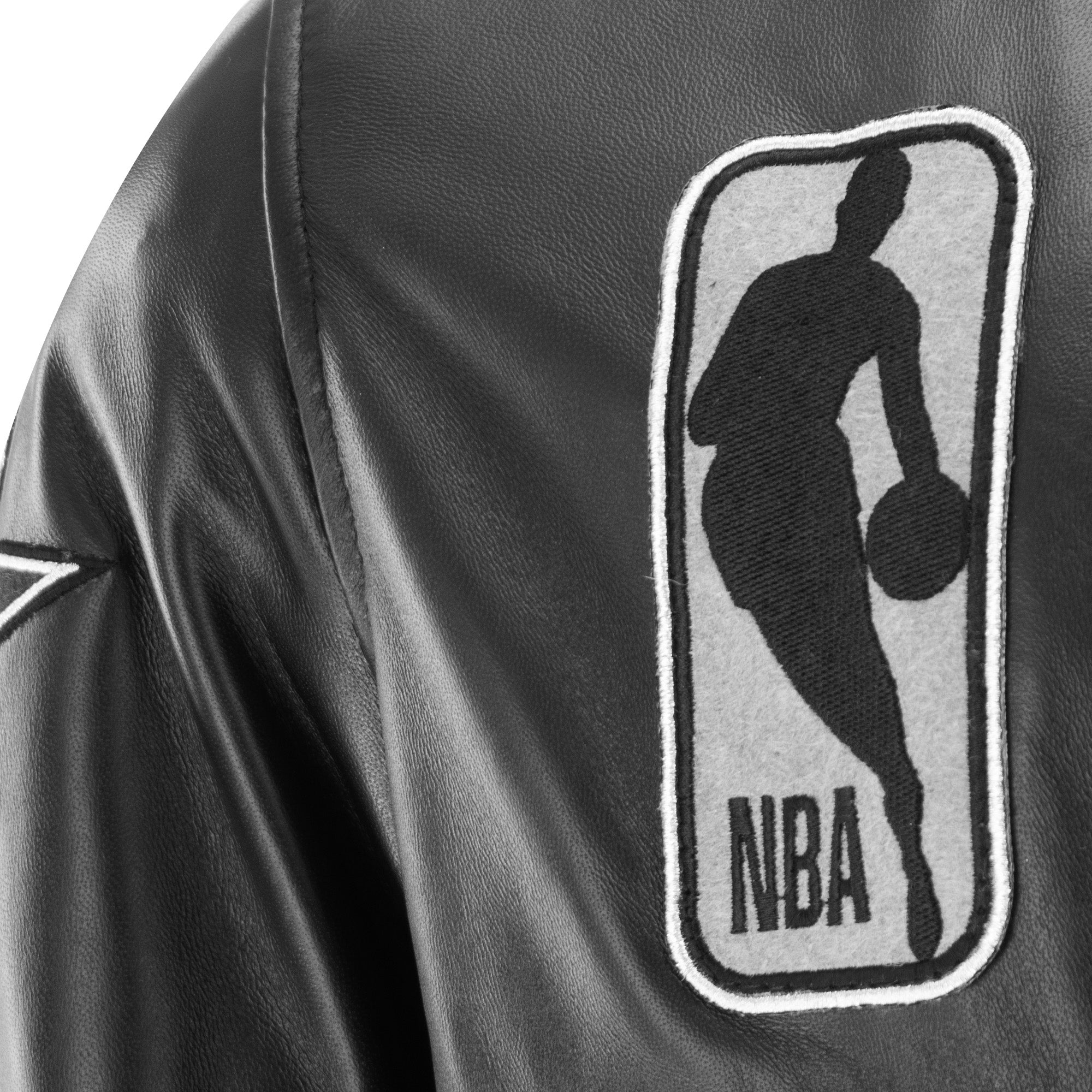 PRE-ORDER! Knicks Shadow Legacy  Leather Jacket - Black
