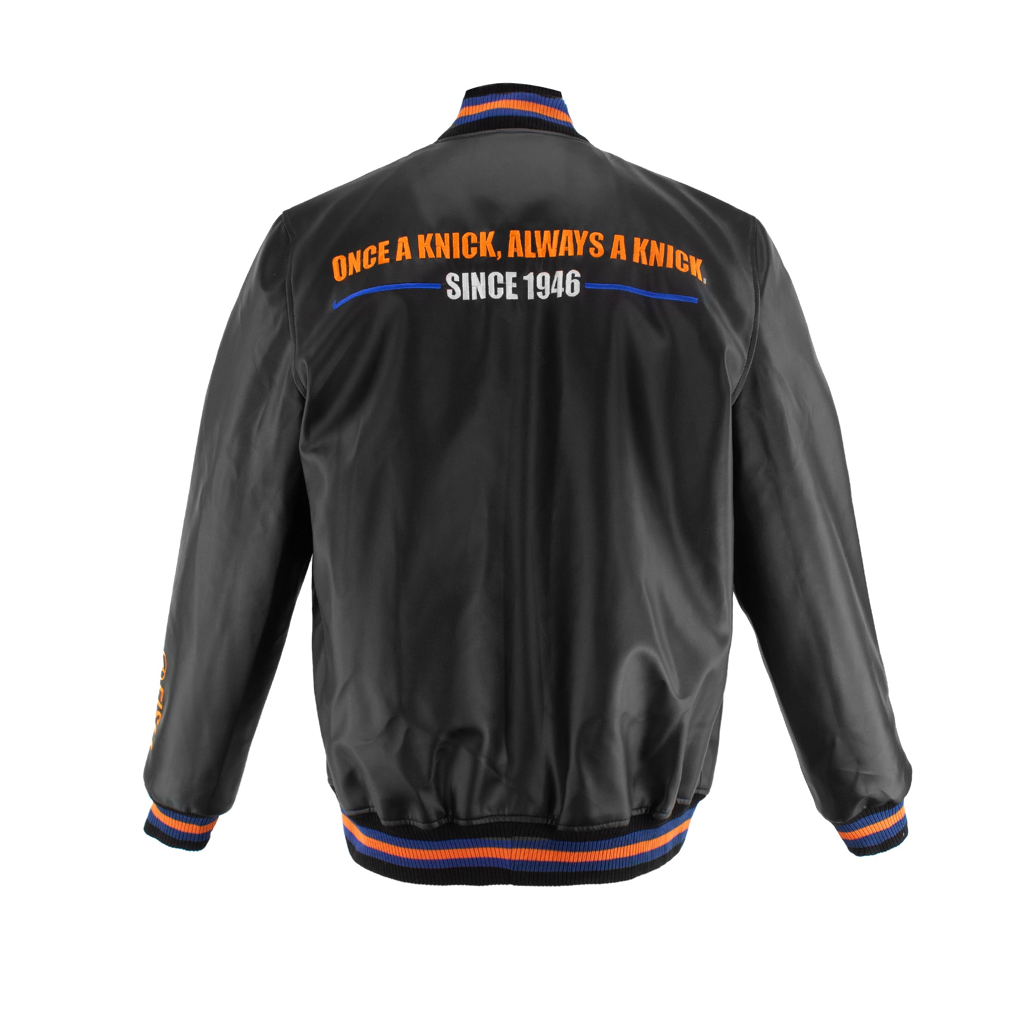 PRE-ORDER! Knicks Alumni Varsity Jacket - Black