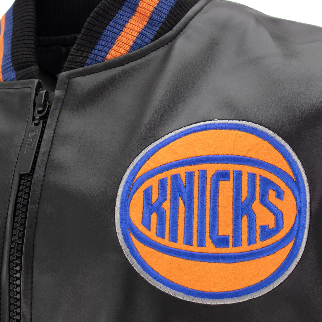PRE-ORDER! Knicks Alumni Varsity Jacket - Black