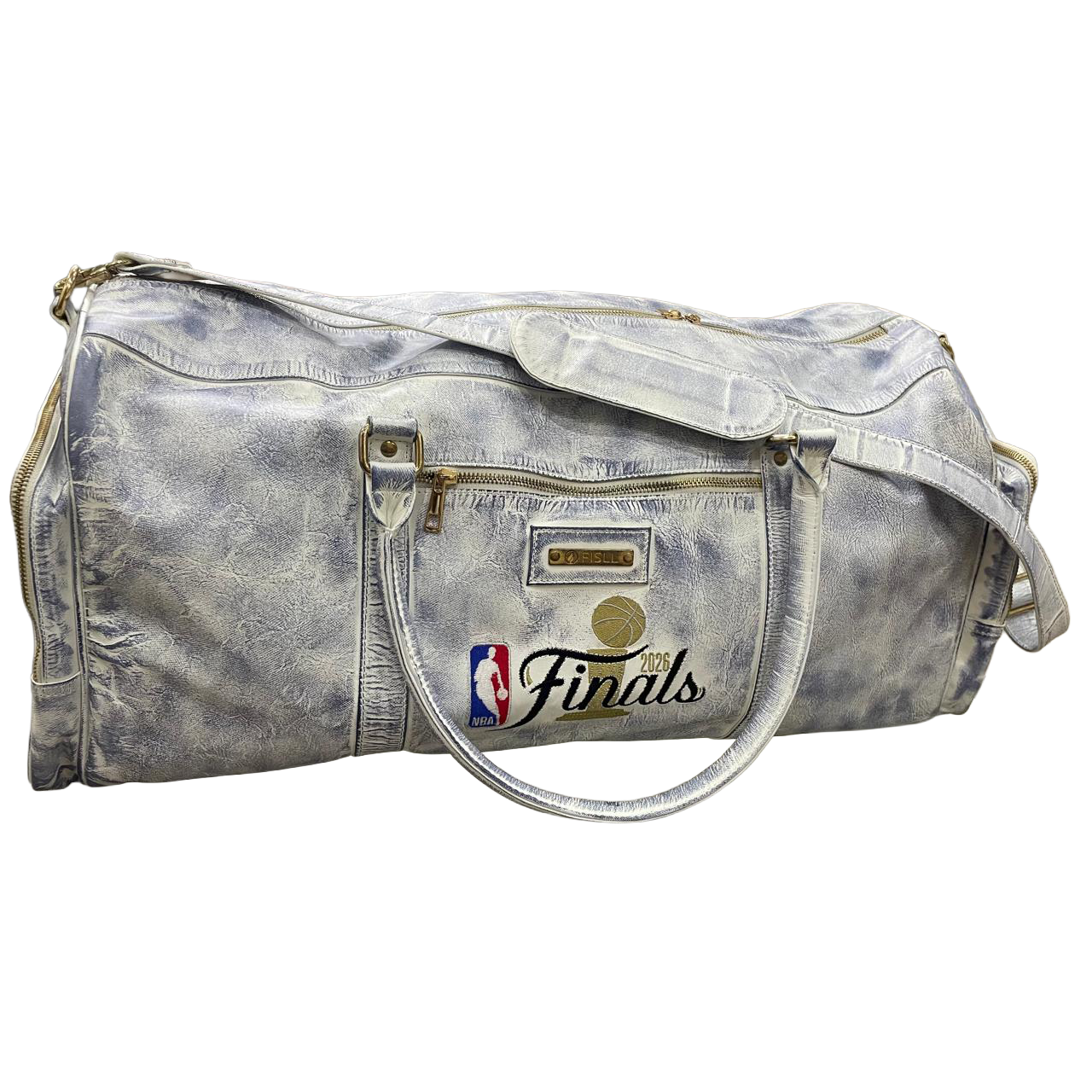 PRE-ORDER! NBA Finals 2026 Waxed Duffle Bag - Knicks Royal