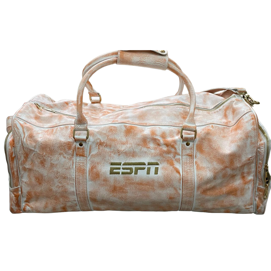 PRE-ORDER! NBA Finals 2026 Waxed Duffle Bag - Knicks Orange