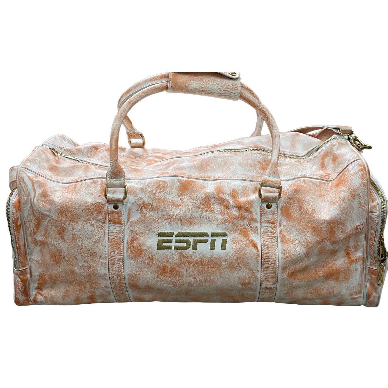 PRE-ORDER! NBA Finals 2026 Waxed Duffle Bag - Knicks Orange