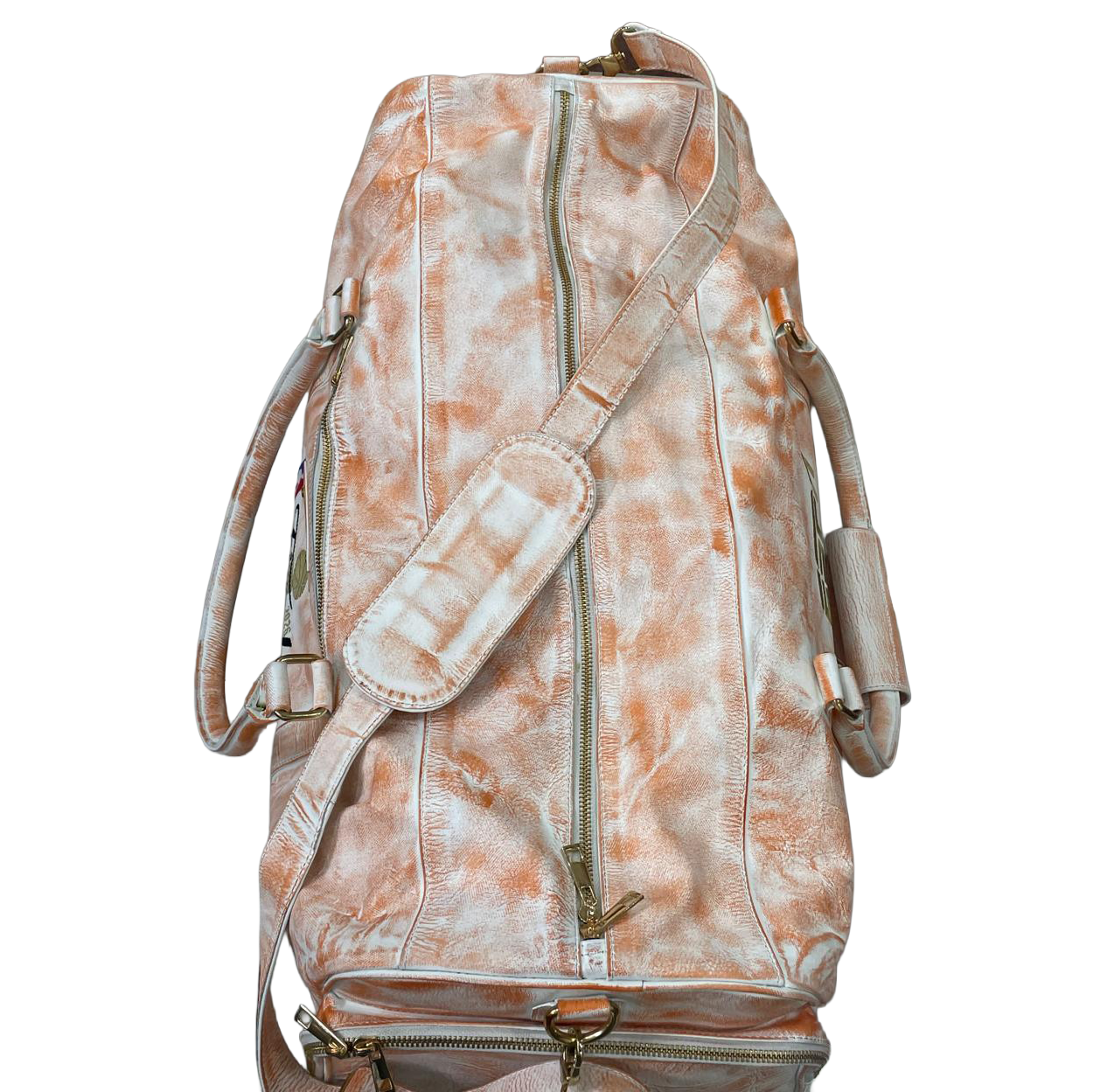 PRE-ORDER! NBA Finals 2026 Waxed Duffle Bag - Knicks Orange