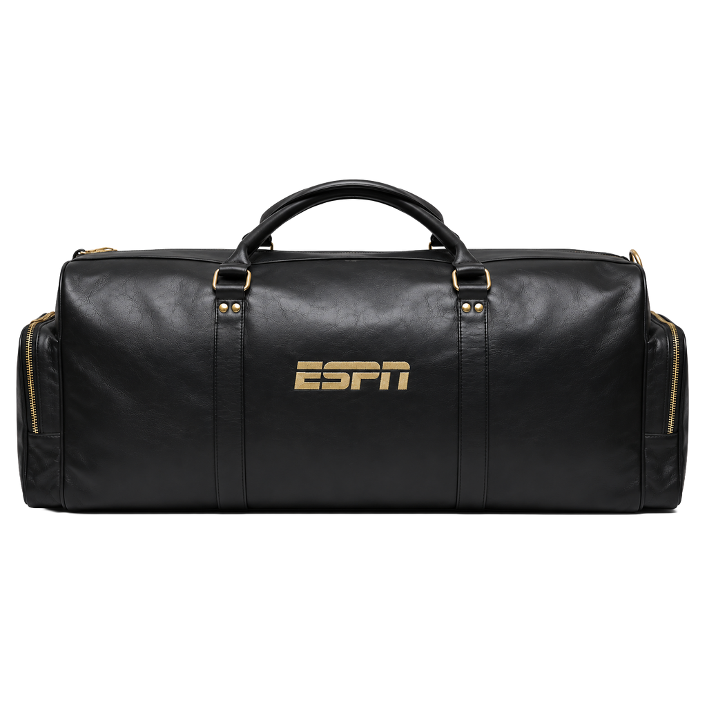ESPN Finals Leather Bag - Black