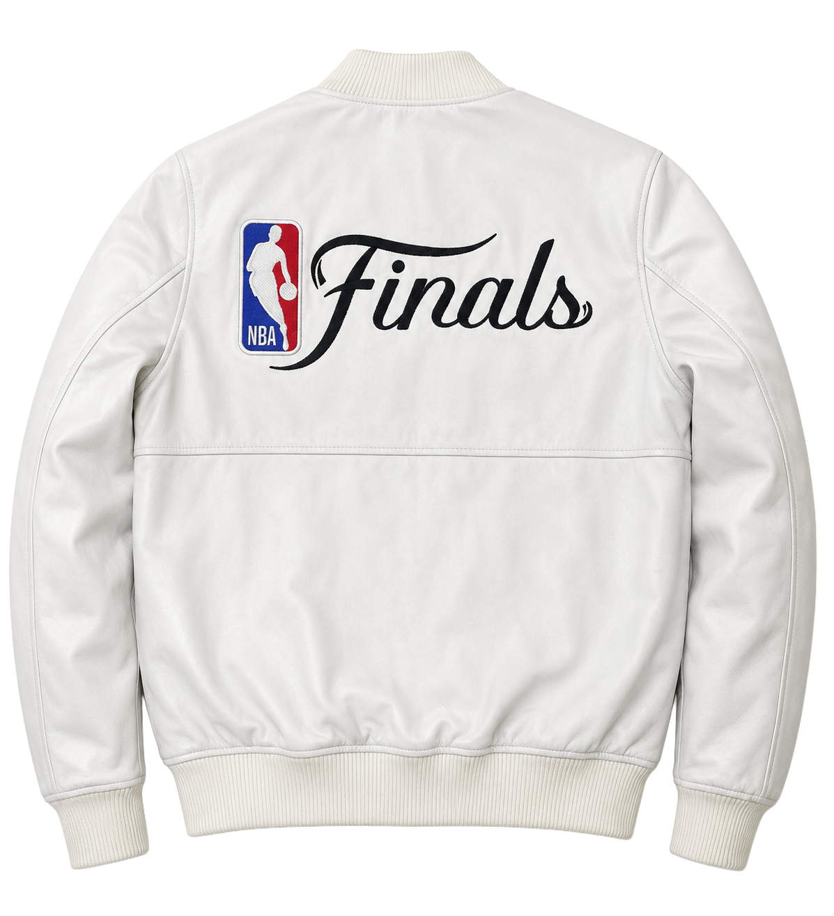 ESPN Finals Leather Jacket - White