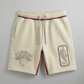 Knicks Shadow Legacy Fleece Short - KNICKS - CREAM