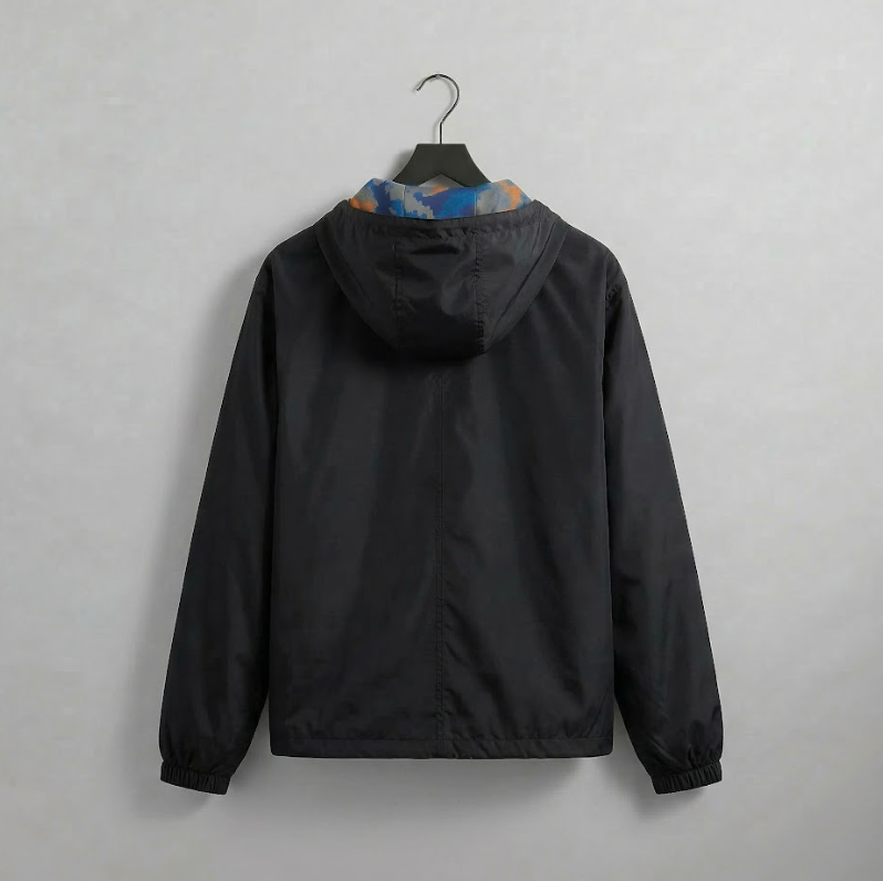 Knicks Shadow  Legacy Digi Camo Print Windbreaker - KNICKS - BLK