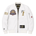 ESPN Finals Leather Jacket - White