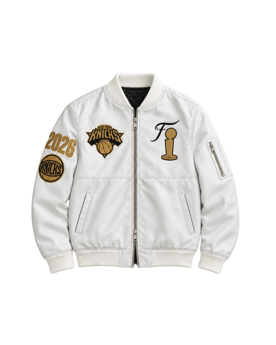 PRE-ORDER! FISLL New York Knicks 2026 NBA Championship Jacket