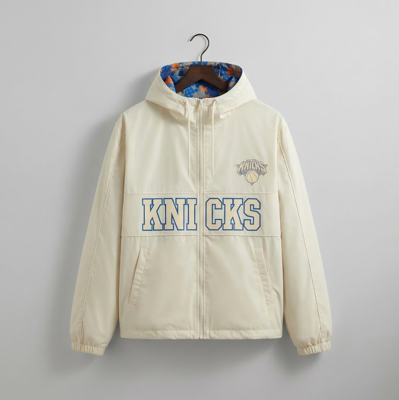 PRE-ORDER! Knicks Shadow  Legacy Digi Camo Print Windbreaker - Cream