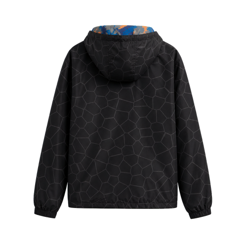 Knicks Shadow  Legacy Digi Camo Print Windbreaker - Black