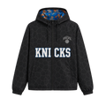 Knicks Shadow  Legacy Digi Camo Print Windbreaker - Black