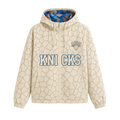 Knicks Shadow  Legacy Digi Camo Print Windbreaker - Cream