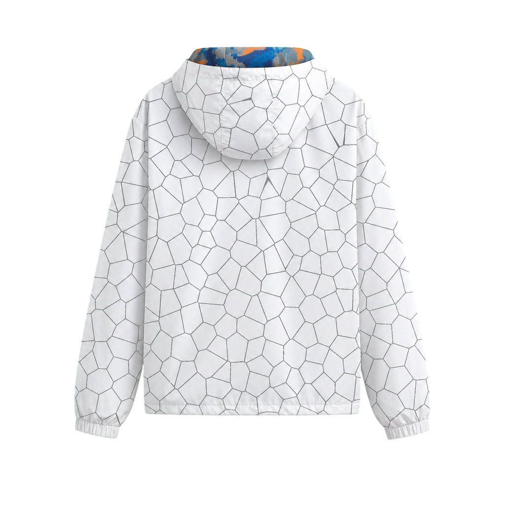 Knicks Shadow  Legacy Digi Camo Print Windbreaker - White