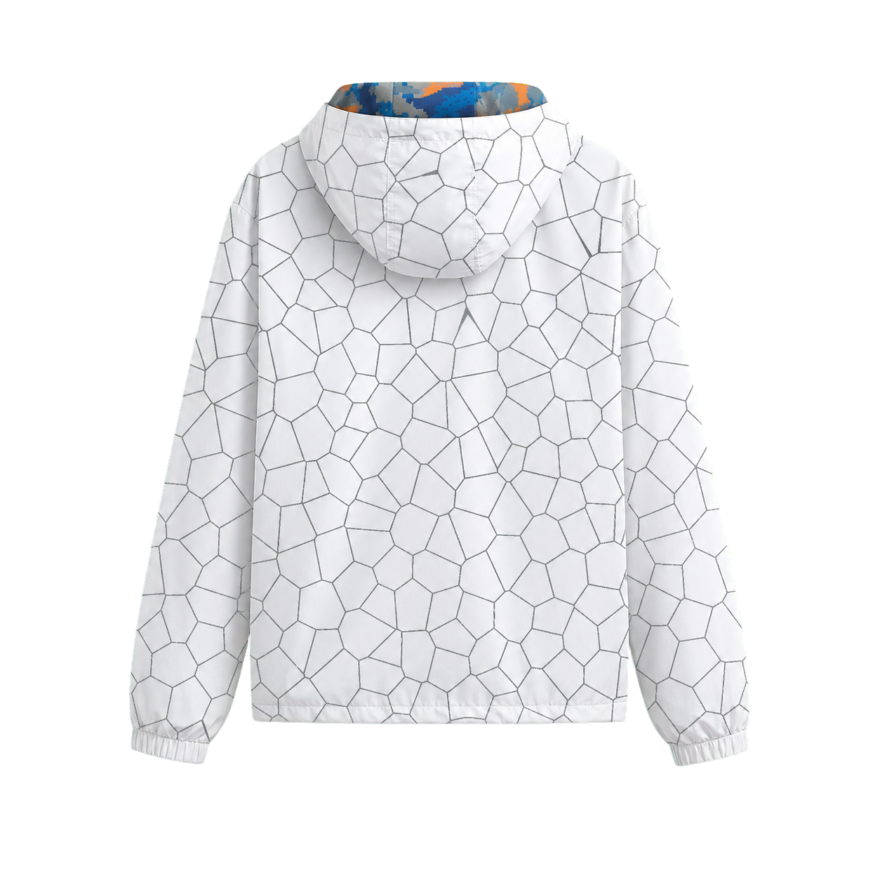Knicks Shadow  Legacy Digi Camo Print Windbreaker - White